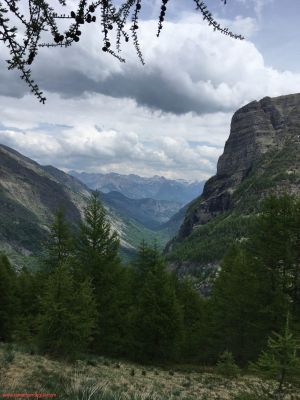 Vue sur la vallée de Freissinières