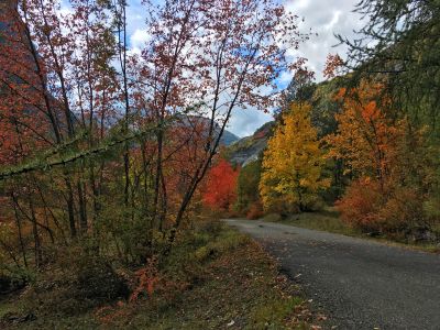 Vallée de Freissinières en automne