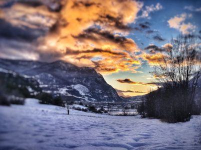 La vallée de la Durance direction Embrun