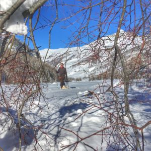 En raquettes dans le Queyras