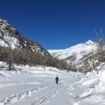 En raquettes depuis l'Echalp