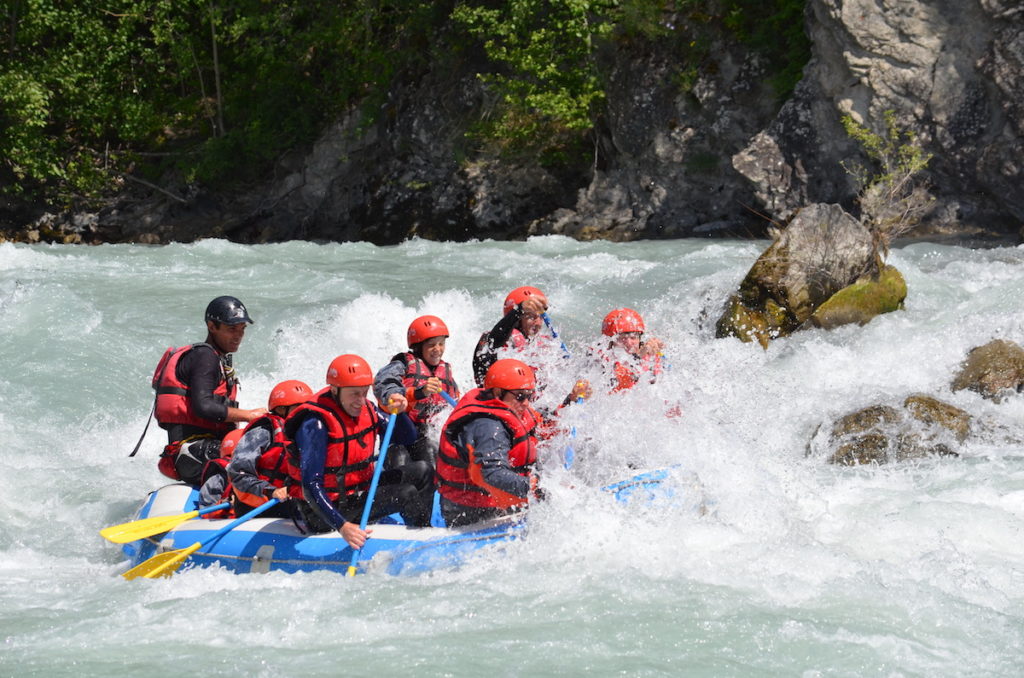 White water rafting